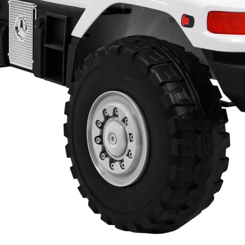 Auto na akumulator Mercedes Zetros 2x60w  Biały BDM0916